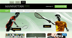 Desktop Screenshot of manhattansportcenter.fi